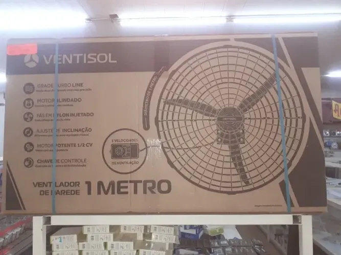 ventilador de parede de 1 metro 999,90 a vista