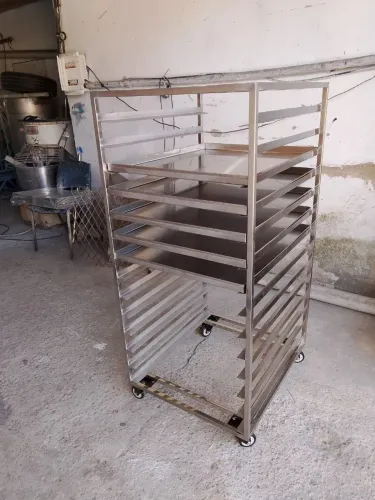 Armário inox para pães e pizza