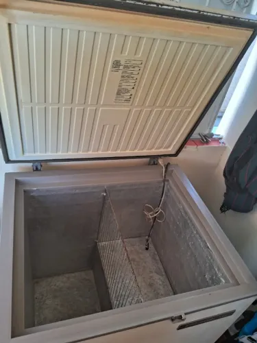 Freezer com defeito