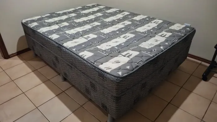Cama box de casal - Conjugado Ortobom 138x188x43