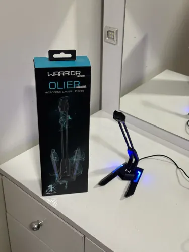 microfone gamer Warrior