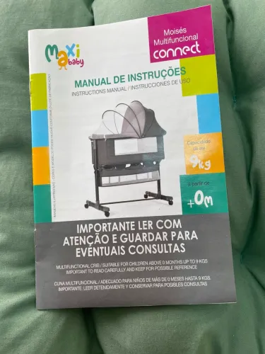 Berço co-bed muito novo!