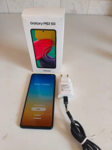 VENDO GALAXY M53 5G - URGENTE - R$650,00 - MUITO CONSERVADO