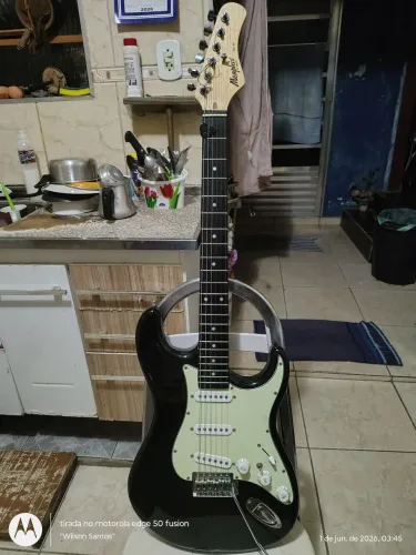 Vende guitarra Tagima MG30 blindada aceito violão 