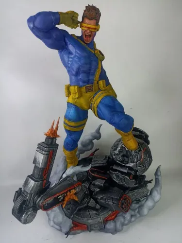 Escultura 3D Cyclops (Ciclope) - X-Men | Aproximadamente 30cm