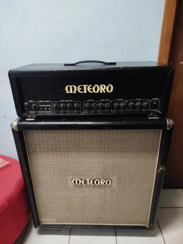 Amplificador Meteoro Wector II cabeçote + caixa Meteoro 4x12 - analiso trocas