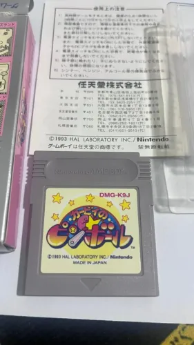 jogo kirby pinball  para game boy