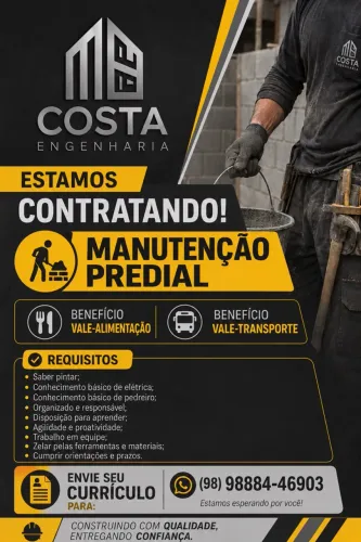 Vaga Manutenção condomínio