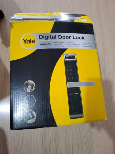 Fechadura Digital Yale YDM 4109 | Eletrônica | Senha | R$ 800
