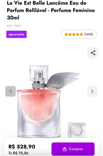 Perfume La Vie Est Belle Lacôme Eau