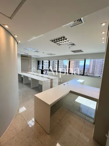 Sala comercial para locação edifício Murano Business Office Alphaville, 44m² localizado no