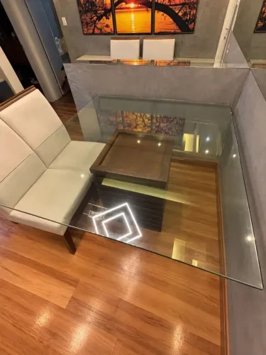 MESA DE VIDRO