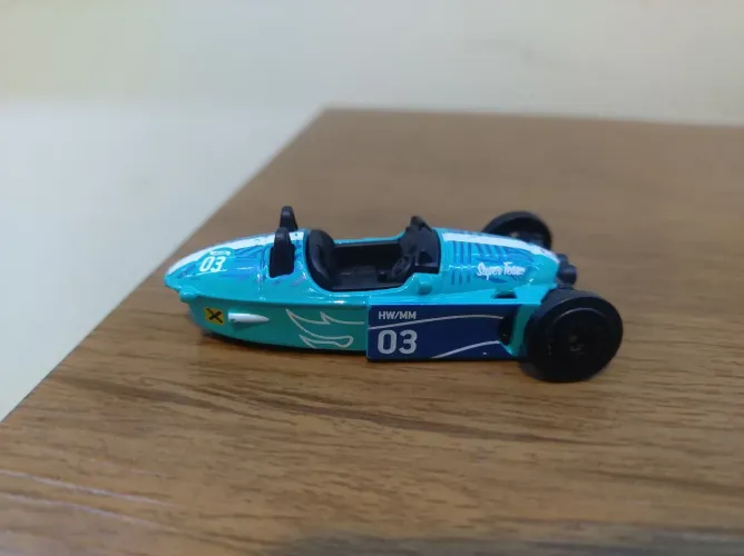 Hotwheels Morgan Super 3 Azul Loose 1:64 Novo Hot Wheels