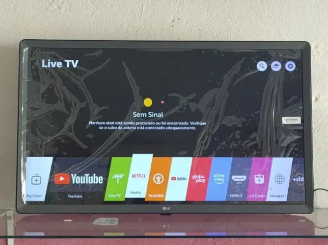 TV BOA BARATA E COM GARANTIA DE ATÉ 01 ANO- SMART TV 32 LG TODA NO PLÁSTICO