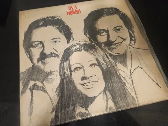Disco de vinil  Os 3 Morais 1973