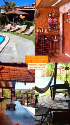 Casa para temporada pirenopolis
