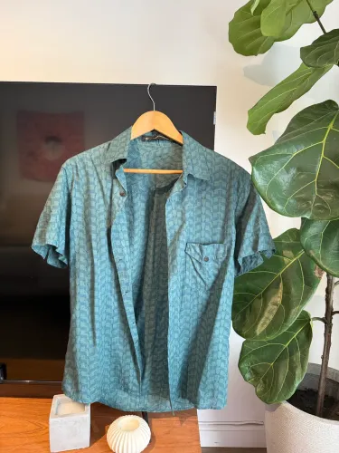 Camisa Estampa Verde