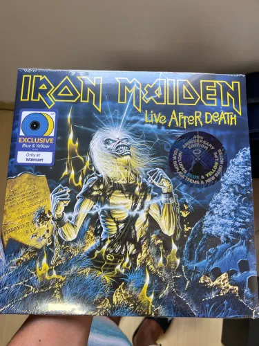 Iron Maiden Live After Death 40th anniversary LP