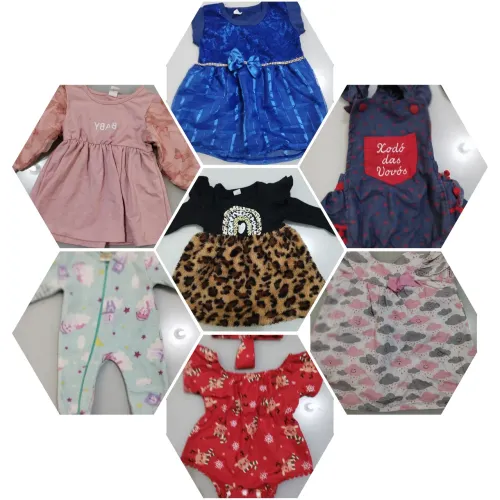 Lote de roupas