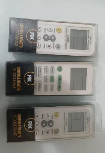 Controle remoto ar condicionado/ vendo os 3