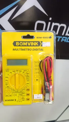 Multímetro Digital Bom-6002 Bomvink - Loja Coimbra COmputadores Entregamos