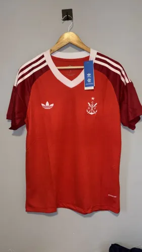 Camisa Flamengo 2025 Goleiro - Vermelho