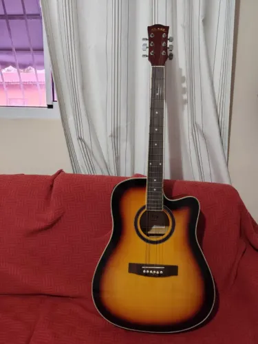 Violão Glass guitar