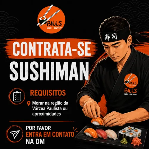 Vaga para sushiman