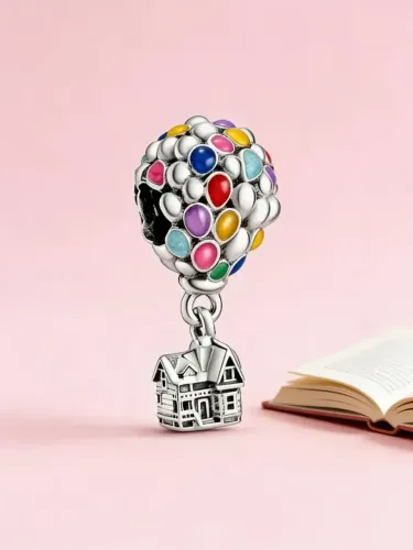Berloque Charm Up Altas Aventuras Disney Parks Prata 925