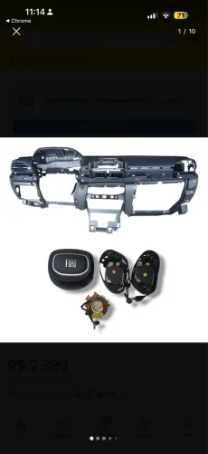 Kit airbag Fiat pulse