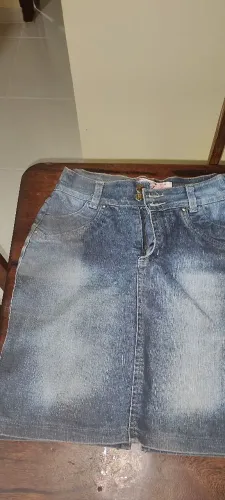 Saia jeans