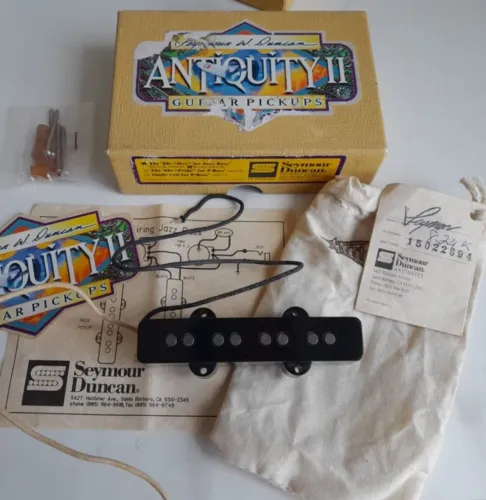 Captador Seymour Duncan Antiquity II 60's Jive Jazz Bass Ponte Made in USA com caixa/tags!