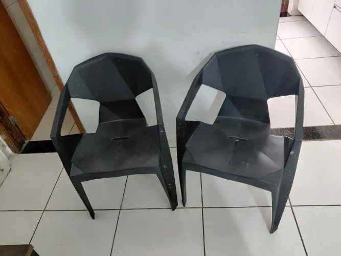 Cadeira preta diamond