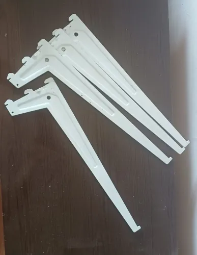 Suporte trilho cremalheira 40cm - 4und.
