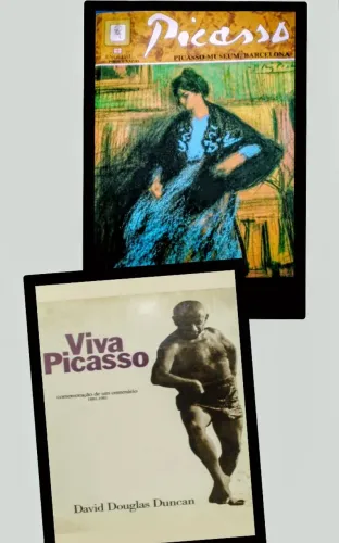 Kit Picasso: Livro Viva Picasso + Livro Picasso Museum Barcelona - Fantásticos