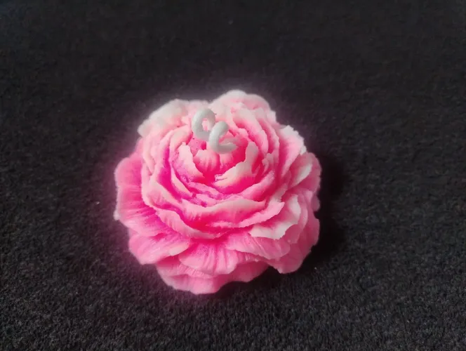 VELA FLOR PEÔNIA