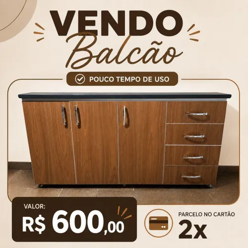 Vendo balcão