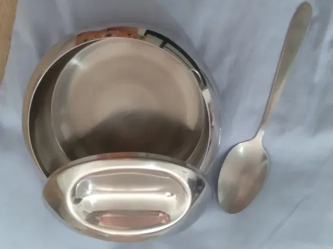 Farinheira redonda de inox