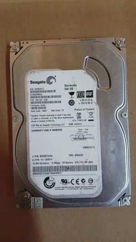 HD 500gb Seagate - PC, DVR 