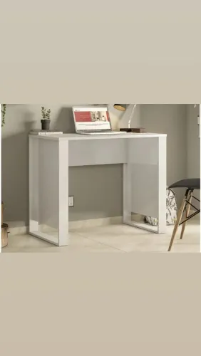 Mesa para computador 90cm branca 