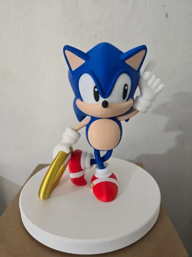 Boneco do iconico Sonic