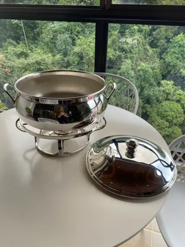 Réchaud de prata marca Apólo de 6 litros