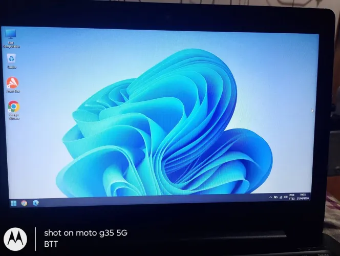 Notebook positivo master n40l configurações nas fotos