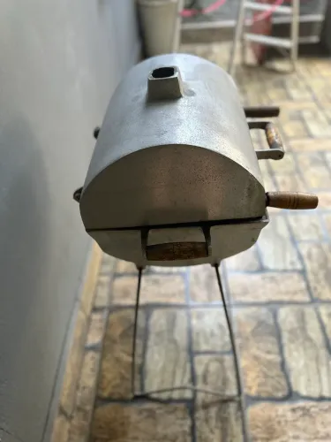 churrasqueira bafo de alumínio