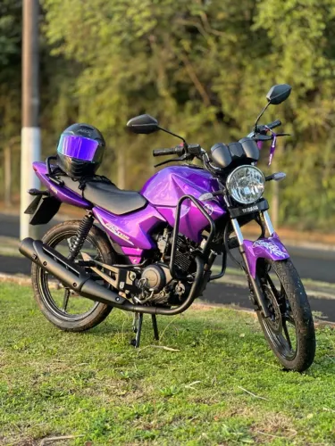 Yamaha Factor 125 ED 2010 Roxa