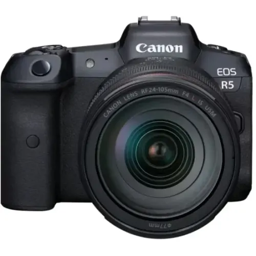 Câmera Digital Canon EOS R5 Mark II 45MP 3.2 Lente RF 24-105MM IS USM - Nova