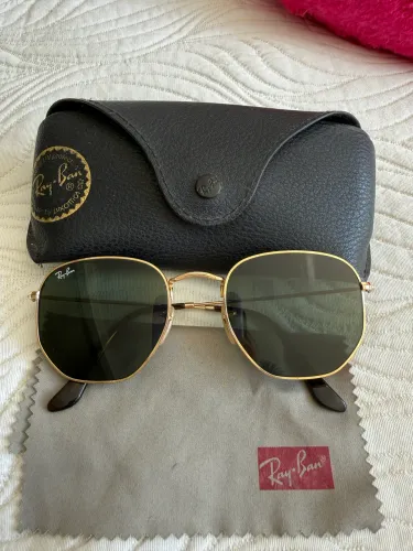 Óculos ray-ban hexagonal original 