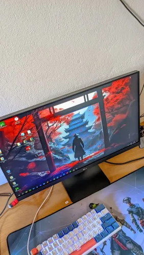 Monitor gamer LG e relógio Amazfit GTS 2