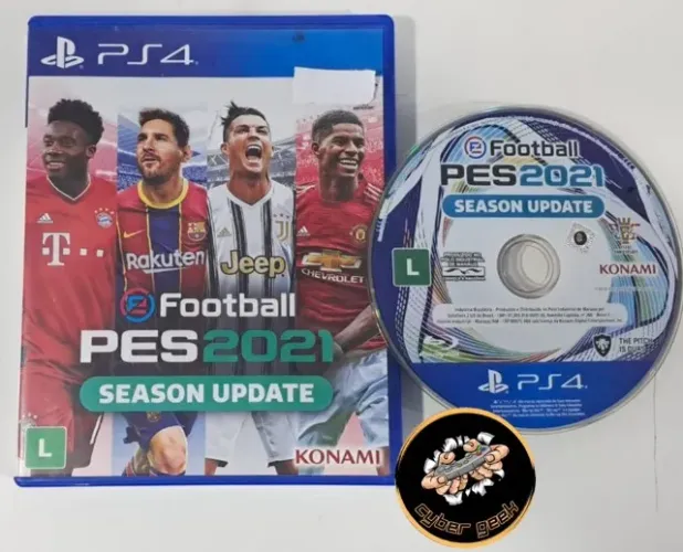 JOGO PLAYSTATION 4 PES 2021 (SEMINOVO)