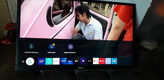 Smart tv32 HD HDR tv de dez/2024 sistema tizen 